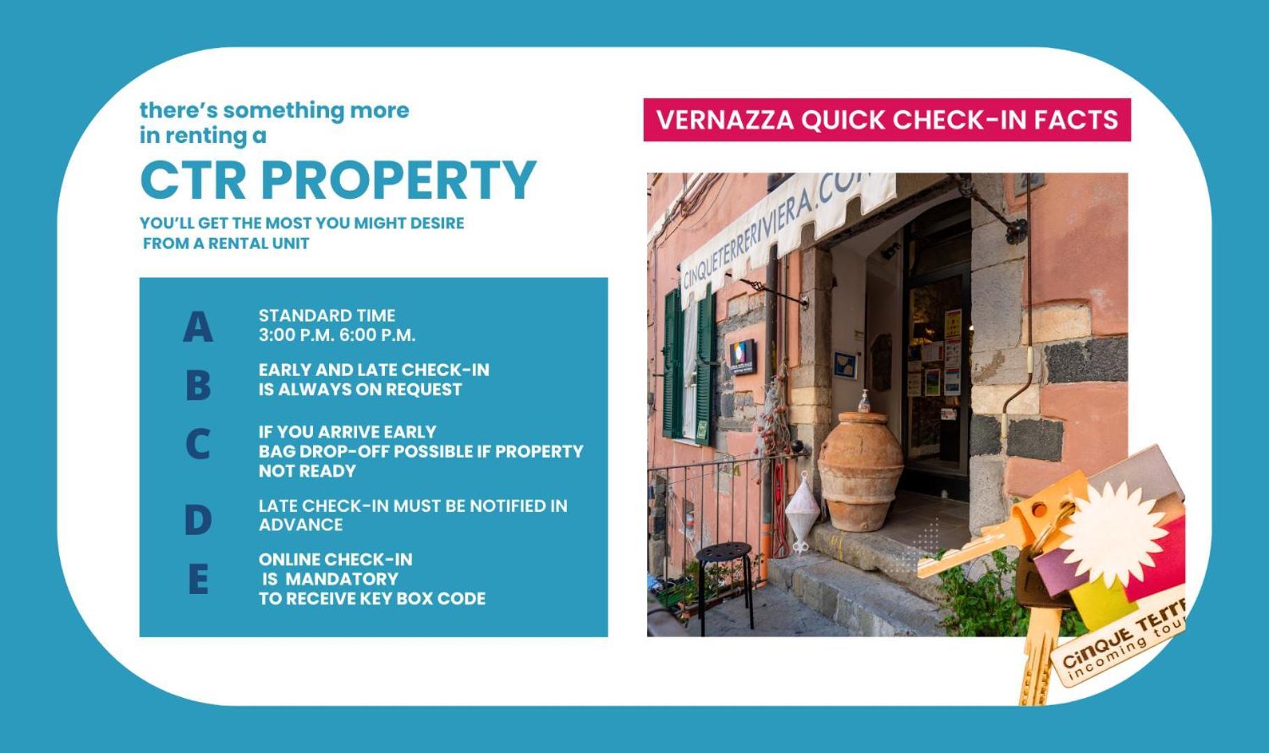 Zia Rina Studio Vernazza Extérieur photo